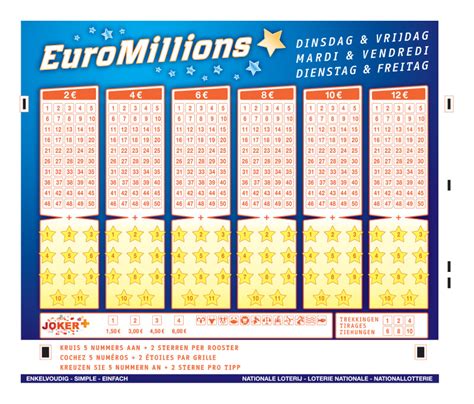 nummers euromillions vrijdag.